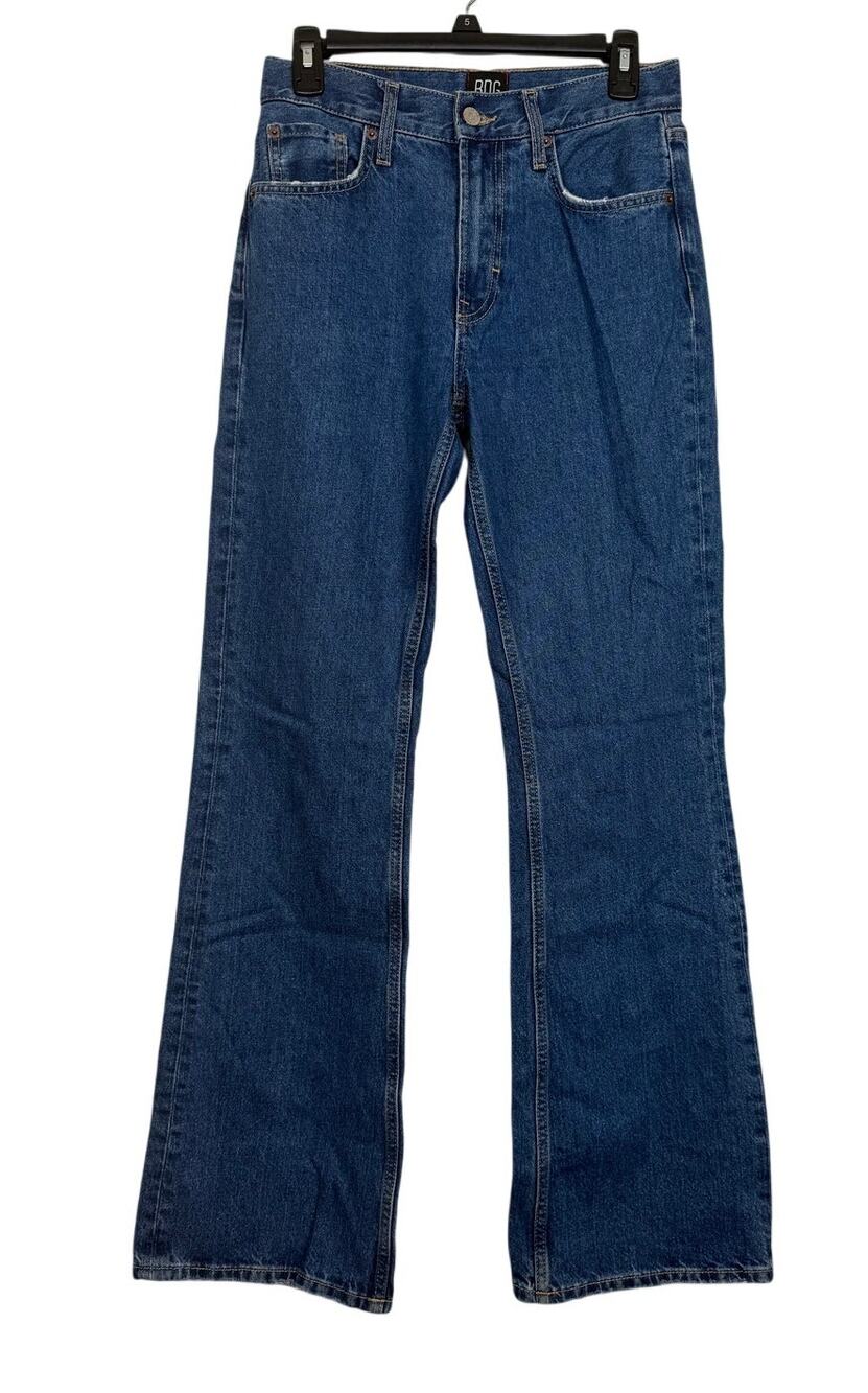 Urban Outfitters BDG Blue High Rise Western Boot Cut Denim Jeans Size 26 Casual